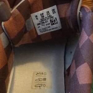 Puma Kids Sneakers - Pink and Orange Checkered